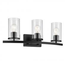 Kichler 45497BKCLR - Bath 3Lt
